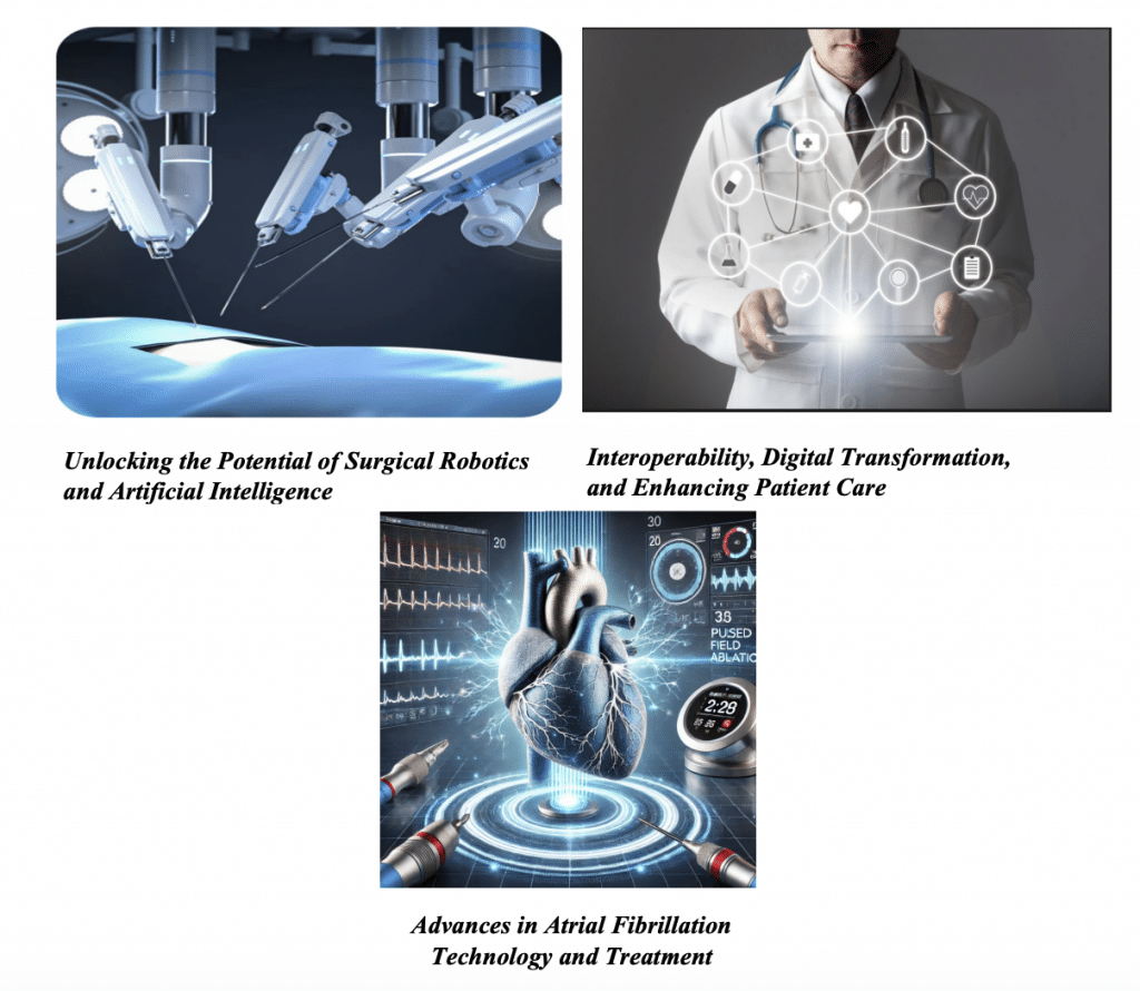 images to support surgical robotics and AI, digital transformation and enhancing patient care, advances in medical technology